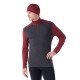 SMARTWOOL Men's Classic Thermal Merino Base Layer 1/4 Zip Boxed CHARCOAL-CURRENT