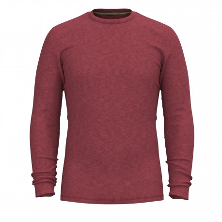 Smartwool Strato base con girocollo Classic Thermal Merino da uomo CURRANT HEATHER
