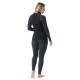 SMARTWOOL Strato base con cerniera 1/4 Classic Thermal Merino da donna black digi snow