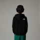THE NORTH FACE Felpa con cappuccio Varsity con grafica dalla vestibilità ampia per ragazzi TNF BLACK