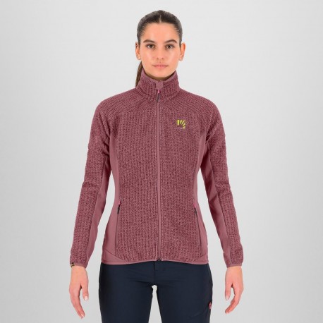 Karpos ROCCHETTA W FLEECE DECO ROSE