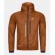 OROTVOX SWISSWOOL PIZ BOÈ JACKET bristle brown UOMO
