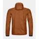 OROTVOX SWISSWOOL PIZ BOÈ JACKET bristle brown UOMO