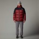 THE NORTH FACE Giacca in piumino Diablo 2.0 con cappuccio da uomo High Risk Red Black Heather-TNF Black