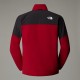 THE NORTH FACE Pile pesante con cerniera integrale Glacier da uomo Garnet Red-Asphalt Grey  Moss Green-Asphalt Grey