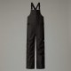 THE NORTH FACE Pantaloni salopette imbottiti Freedom da ragazzi TNF BLACK