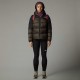 THE NORTH FACE Giacca in piumino Diablo 2.0 con cappuccio da donna Smokey Brown Black Heather-TNF Black