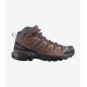 SALOMON X ULTRA 360 LEATHER MID GORE-TEX Peppercorn / Cognac / Hot Coral