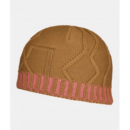 ORTOVOX MERINO TANGRAM KNIT BEANIE Unisex SLY FOX
