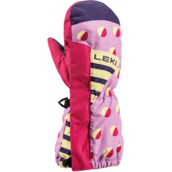LEKI Little Paw Mitt Long orchid-berry