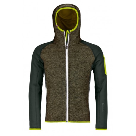 Ortovox FLEECE PLUS CLASSIC KNIT HOODY M MERINO FLEECE PLUS GREEN PINE