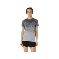 ASICS SEAMLESS SS TOP DONNA SLIM Carrier Grey/Glacier Grey