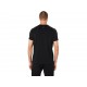 ASICS LOGO SS TEE Performance Black/Graphite Grey