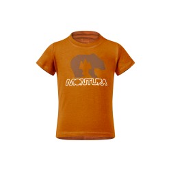 MONTURA BEAR T-SHIRT BABY MANDARINO