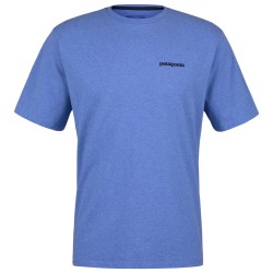 PATAGONIA Men's P-6 Logo Responsibili-Tee Abundant Blue