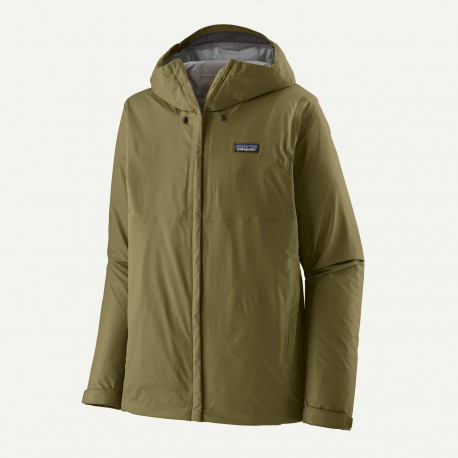 PATAGONIA MEN'S TORRENTSHELL 3L JACKET TENT GREEN