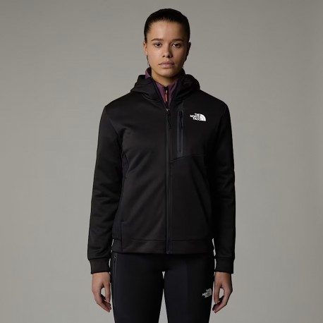 THE NORTH FACE Pile con cerniera integrale Mountain Athletics da donna TNF BLACK