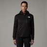 THE NORTH FACE Pile con cerniera integrale Mountain Athletics da donna TNF BLACK