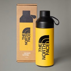 Borraccia The North Face X Ocean Bottle 1L Summit Gold-TNF Black
