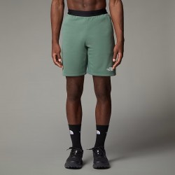 THE NORTH FACE PANTALONCINI in pile Mountain Athletics da uomo Duck Green