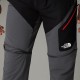 THE NORTH FACE Pantaloni convertibili affusolati slim Stolemberg da uomo Anthracite Grey-TNF Black