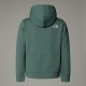 THE NORTH FACE Felpa con cappuccio Drew Peak da ragazzo DUCK GREEN
