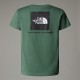 THE NORTH FACE T-shirt Redbox da ragazzo DUCK GREEN
