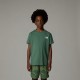 THE NORTH FACE T-shirt Redbox da ragazzo DUCK GREEN