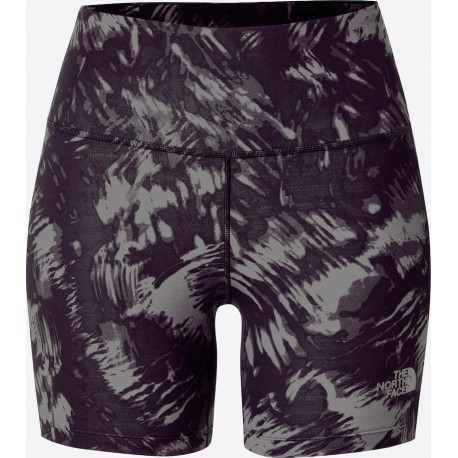 THE NORTH FACE W FLEX 8IN TIGHT AOP TNF BLACK WATER
