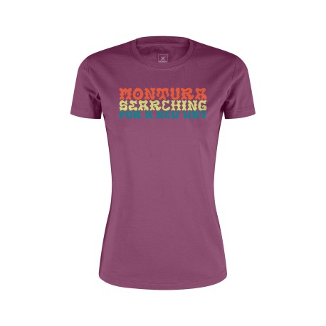 MONTURA WOODSTOCK T-SHIRT WOMAN VINACCIA