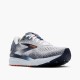 BROOKS GHOST 16 WHITE/PEACOAT/ORANGE