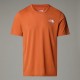 THE NORTH FACE T-SHIRT LIGHTBRIGHT DA UOMO Iron Bronze