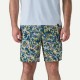 PATAGONIA Men's Multi Trails Shorts - 8" Wild Botanist: Thermal Blue