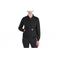 CARHARTT Rugged Flex™ Relaxed Fit Canvas Jacket BLACK