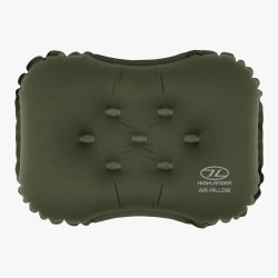 HIGHLANDER Nap Pak Camping Air Pillow, Olive