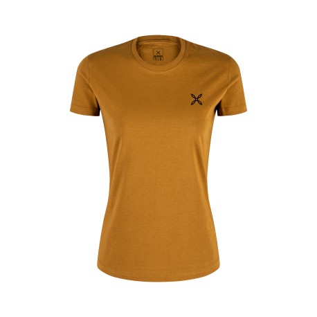MONTURA BALANCE T-SHIRT WOMAN BRONZE BROWN