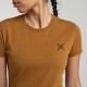 MONTURA BALANCE T-SHIRT WOMAN BRONZE BROWN
