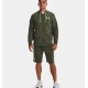 UNDER ARMOUR UA Rival Terry Full Zip da uomo Marine OD Green / Onyx White