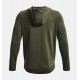 UNDER ARMOUR UA Rival Terry Full Zip da uomo Marine OD Green / Onyx White
