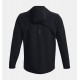 UNDER ARMOUR Giacca UA Outrun The Storm da uomo Black / Jet Gray