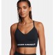 UNDER ARMOUR Reggiseno sportivo UA Vanish Seamless Low da donna Black / White