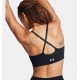 UNDER ARMOUR Reggiseno sportivo UA Vanish Seamless Low da donna Black / White