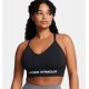 UNDER ARMOUR Reggiseno sportivo UA Vanish Seamless Low da donna Black / White
