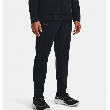 UNDER ARMOUR Pantaloni UA OutRun The Storm da uomo Black / Reflective