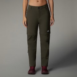 THE NORTH FACE Pantaloni convertibili Exploration vestibilità dritta regular da donna  New Taupe Green