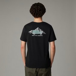 THE NORTH FACE T-shirt Outdoor Graphic da uomo TNF Black