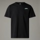 THE NORTH FACE T-shirt Outdoor Graphic da uomo TNF Black