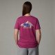 THE NORTH FACE T-shirt Outdoor Graphic da donna CYBER BERRY