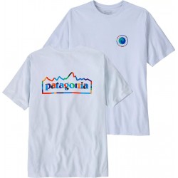 PATAGONIA Men's Unity Fitz Responsibili-Tee WHITE
