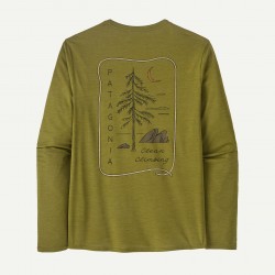 PATAGONIA Men's Long-Sleeved Capilene® Cool Daily Graphic Shirt - Lands